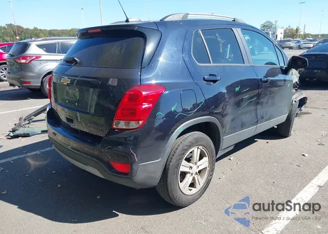 2021 Chevrolet Trax Awd Lt z USA, uszkodzony, nr VIN KL7CJPSB8MB333488